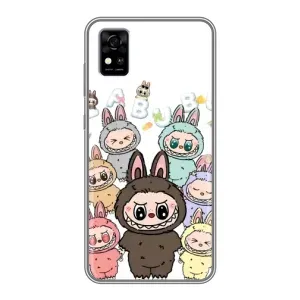 Чохол з принтом Лабубу для ZTE Blade A31 (Маленькі Лабубу)