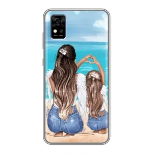 Чехлы для МАМЫ на ZTE Blade A31 (Мама и дочь)