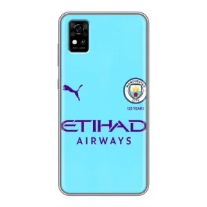Силиконовые Чехлы принт Футбол на ZTE Blade A31 (Man City)