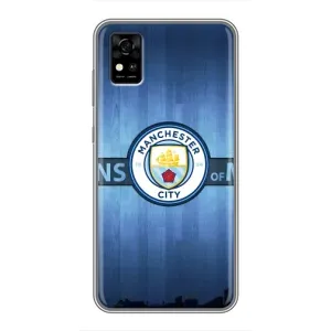 Силиконовые Чехлы принт Футбол на ZTE Blade A31 (ManCity)