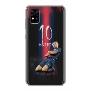 Чохол (TPU) з Футболістом на ZTE Blade A31 (MBAPPE 10)