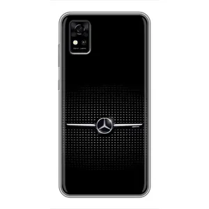 Силиконовый бампер с картинкой машины на ZTE Blade A31 (Mercedes)