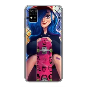 Чехол с картинкой Модные Девчонки ZTE Blade A31 (Модная девушка)