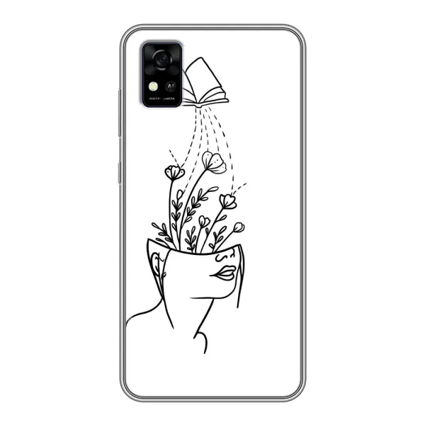 Чехол с рисунком «Мудрость» для ZTE Blade A31 Чехол с рисунком «Мудрость» для ZTE Blade A31