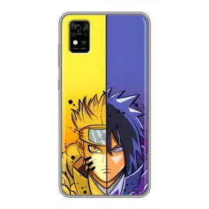 Купить Чохли на телефон з принтом Anime для ZTE Blade A31 (Naruto Vs Sasuke)