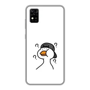 Бампер с принтом Мемы для ZTE Blade A31 (Непонимание)