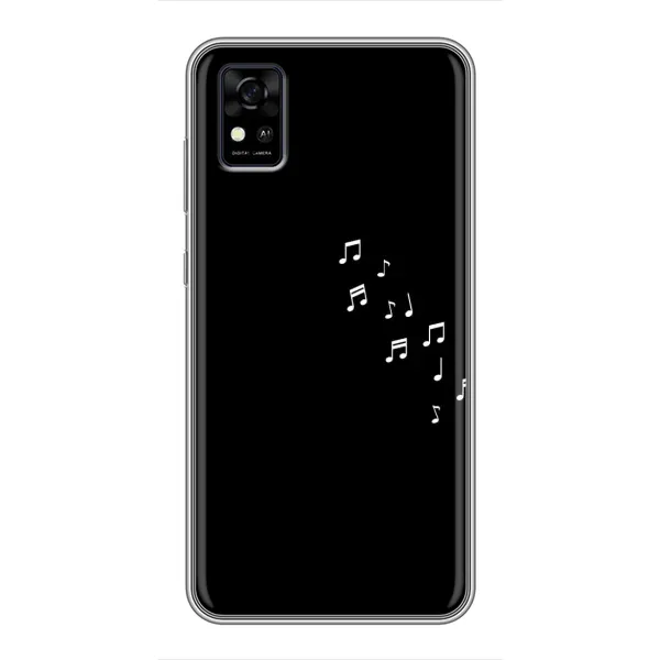Чехол с рисунком «Ноты» для ZTE Blade A31 Чехол с рисунком «Ноты» для ZTE Blade A31