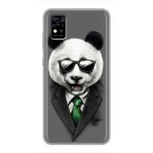 Чохли з Пандами на ZTE Blade A31 (Панда в окулярах)