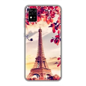 Чехол с Эйфелевой башней на ZTE Blade A31 (Paris photo)