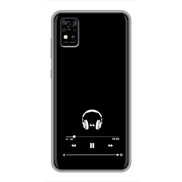 Чехол с рисунком «Плеер» для ZTE Blade A31 Чехол с рисунком «Плеер» для ZTE Blade A31