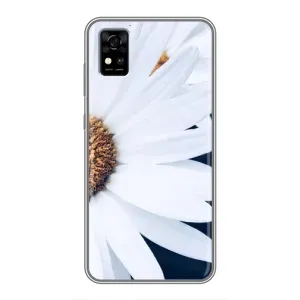 Чохол з ромашками на ZTE Blade A31 (Пів ромашки)