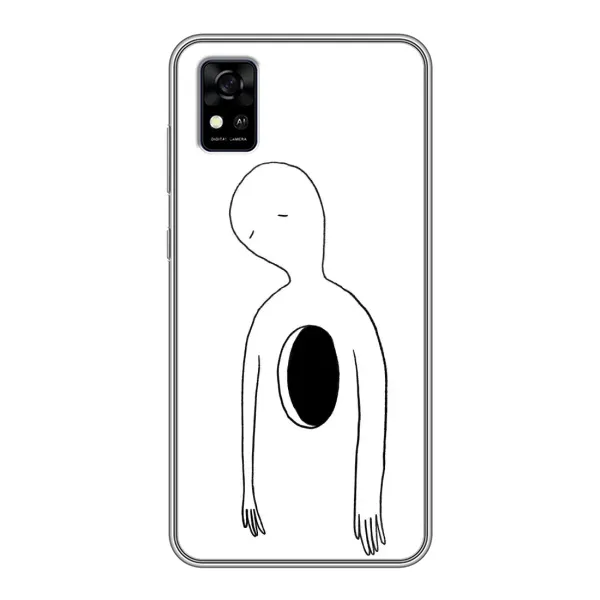 Чехол с рисунком «Пустота» для ZTE Blade A31 Чехол с рисунком «Пустота» для ZTE Blade A31