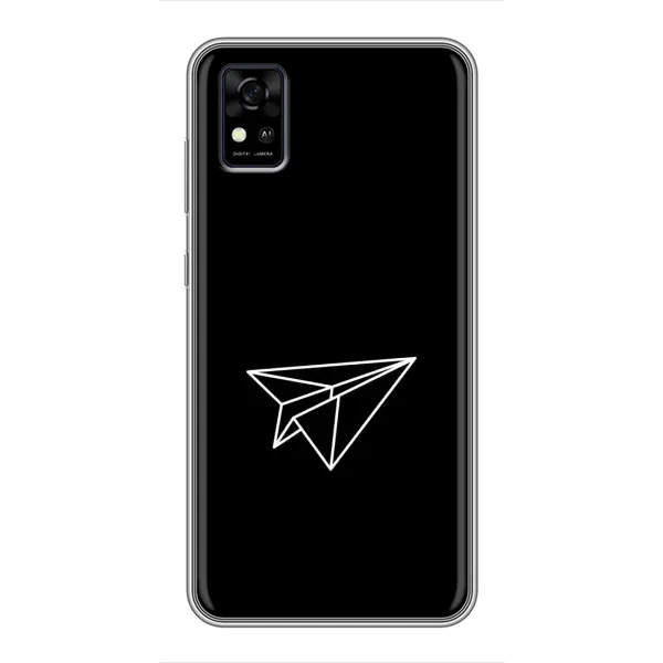 Чехол с рисунком «Самолетик» для ZTE Blade A31 Чехол с рисунком «Самолетик» для ZTE Blade A31