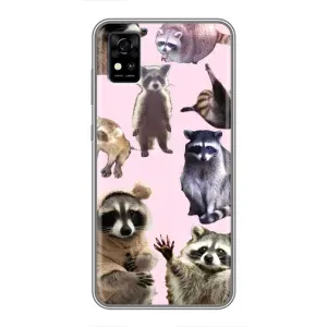 Силіконовий Чохол з Энотами на ZTE Blade A31 (Смішні Єноти)