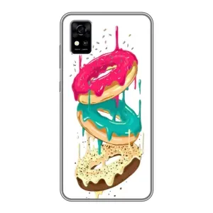 Чехол с изображением вкусной еды для ZTE Blade A31 (Сочные пончики)