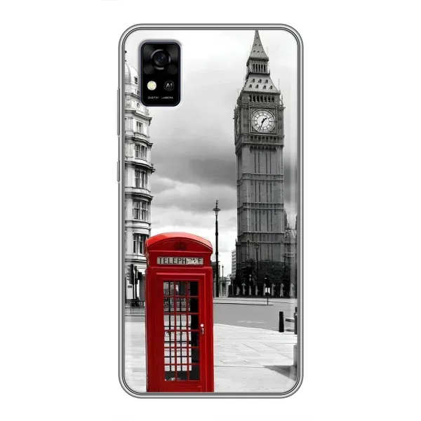 Чехол с рисунком «TELEPHONE» для ZTE Blade A31 Чехол с рисунком «TELEPHONE» для ZTE Blade A31