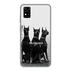 Чохол ДОБЕРМАН для ZTE Blade A31 (Три добермана)