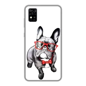 Бампер для ZTE Blade A31 з картинкою "Песики" (В окулярах)