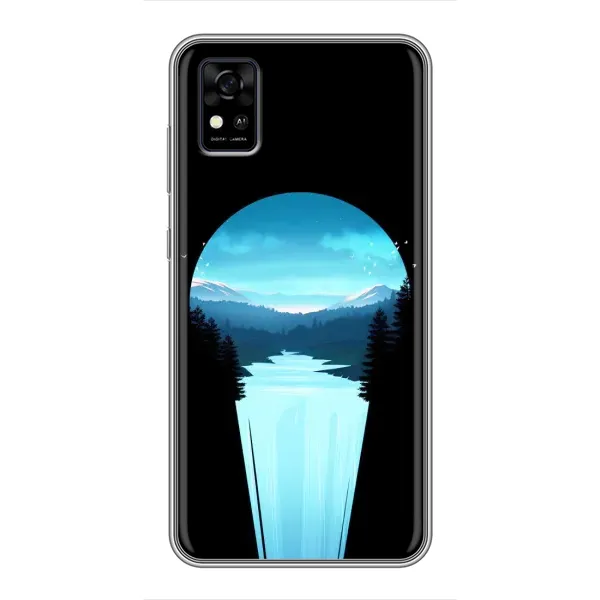 Чехол с рисунком «Синий Водопад» для ZTE Blade A31 Чехол с рисунком «Синий Водопад» для ZTE Blade A31