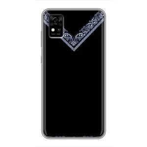 Силиконовый Чехол на ZTE Blade A31 (Воротник вышиванки)