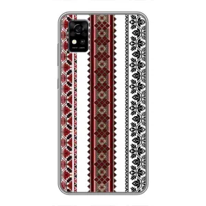 Силиконовый Чехол на ZTE Blade A31 с картинкой Вышиванки (Вышиваночки)