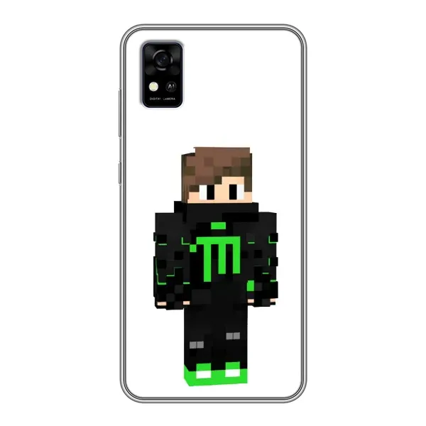 Чехол с рисунком «Зеленый мальчик» для ZTE Blade A31 Чехол с рисунком «Зеленый мальчик» для ZTE Blade A31