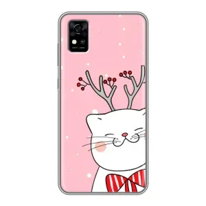 Чохол на тематику: Коти для ZTE Blade A31 (Зимовий кіт)