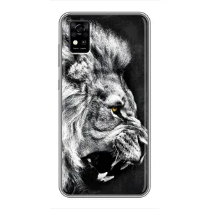 Чохол з картинкою на ZTE Blade A31 (Злий Лев)