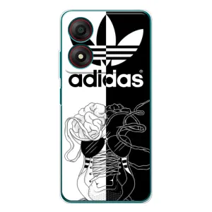 Чехол в стиле "Адидас" для Блейд А34 (Adidas шнурки)