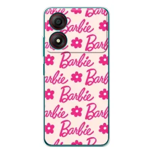 Силиконовый Чехол Барби Фильм на ZTE Blade A34 (Barbie)