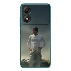 Чехол фильм Формула 1 для ZTE Blade A34 (Бред Питт)