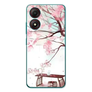 Чохол з картинкою Сакури на ZTE Blade A34 (Чайна церемонія)