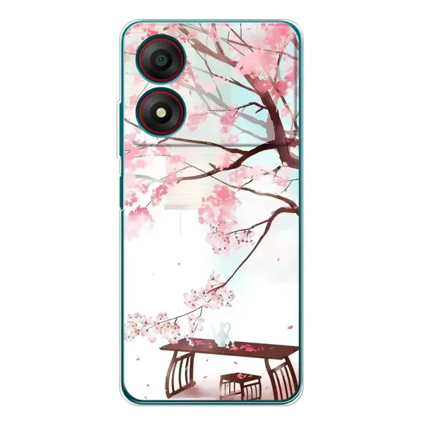 Чехол с рисунком «Чайная церемония» для ZTE Blade A34 Чехол с рисунком «Чайная церемония» для ZTE Blade A34