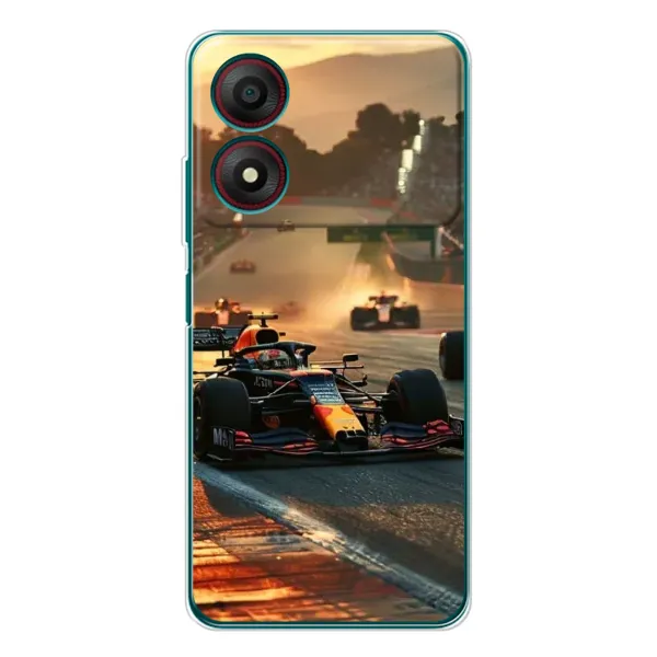 Чехол с рисунком «Чемпионат ф1» для ZTE Blade A34 Чехол с рисунком «Чемпионат ф1» для ZTE Blade A34
