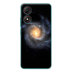 Чехлы КОСМОС для ZTE Blade A34 (Черная дыра)