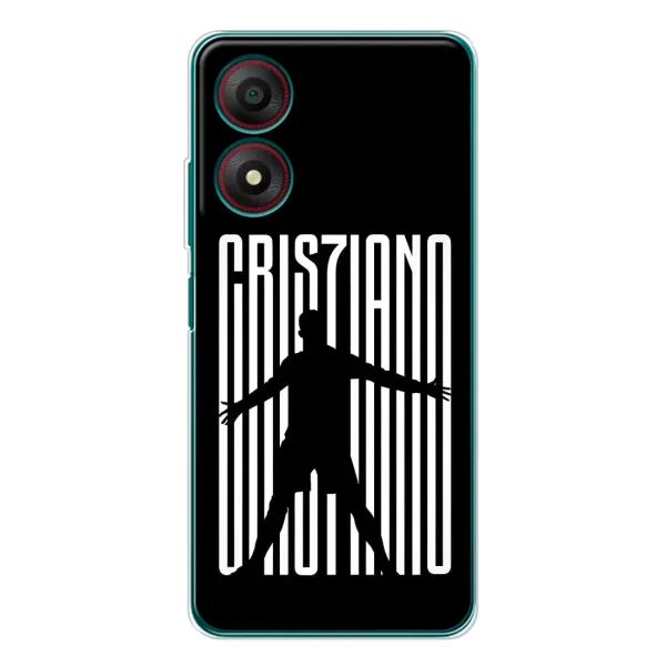 Чохол з малюнком «Cristiano» для ZTE Blade A34
