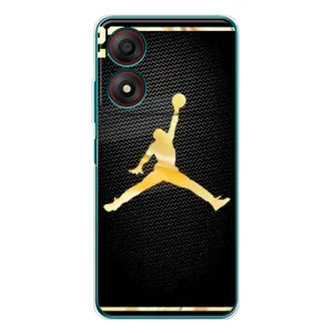 Силиконовый Чехол Nike Air Jordan на Блейд А34 (Джордан 23)