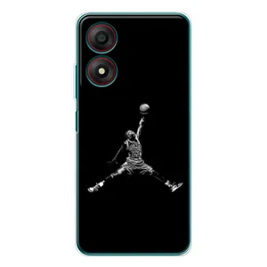 Силиконовый Чехол Nike Air Jordan на Блейд А34 (Джордан)