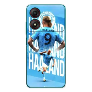 Чехлы с принтом для ZTE Blade A34 Футболист (Erling Haaland)