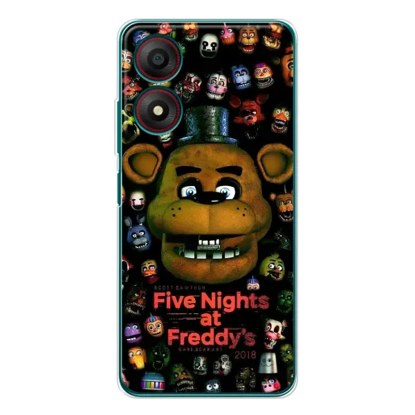 Чехол с рисунком «Freddy» для ZTE Blade A34 Чехол с рисунком «Freddy» для ZTE Blade A34