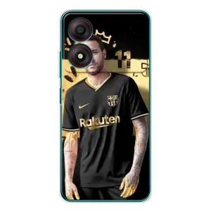 Силіконовий Чохол для ZTE Blade A34 (Gold Neymar)