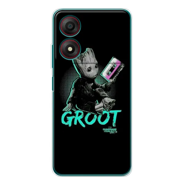 Чехол с рисунком «Groot» для ZTE Blade A34 Чехол с рисунком «Groot» для ZTE Blade A34