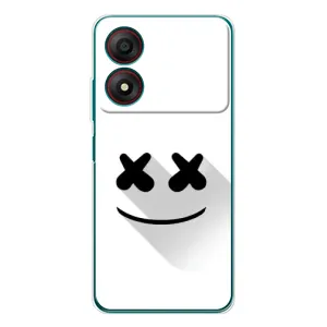 Чохли (ТПУ) (смішні стікери) для ZTE Blade A34 (Х-Х)
