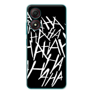 Чехлы с картинкой Джокера на ZTE Blade A34 (Хахаха)