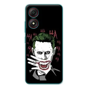 Чехлы с картинкой Джокера на ZTE Blade A34 (Hahaha)