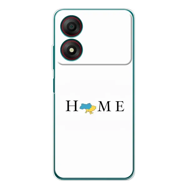 Чехол с рисунком «Home» для ZTE Blade A34 Чехол с рисунком «Home» для ZTE Blade A34