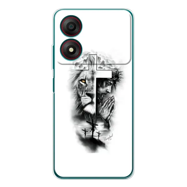 Чехол с рисунком «История Христа» для ZTE Blade A34