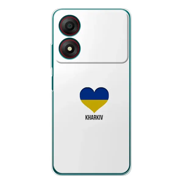 Чехол с рисунком «Kharkiv» для ZTE Blade A34 Чехол с рисунком «Kharkiv» для ZTE Blade A34