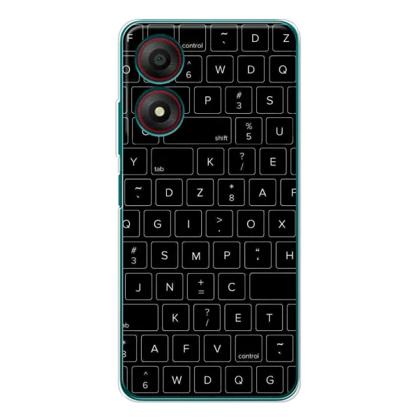 Чохол з малюнком «Клавіатура» для ZTE Blade A34 Чохол з малюнком «Клавіатура» для ZTE Blade A34
