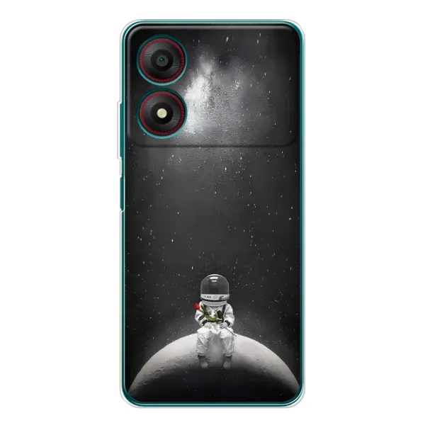 Чехол с рисунком «Космонавт романтик» для ZTE Blade A34 Чехол с рисунком «Космонавт романтик» для ZTE Blade A34